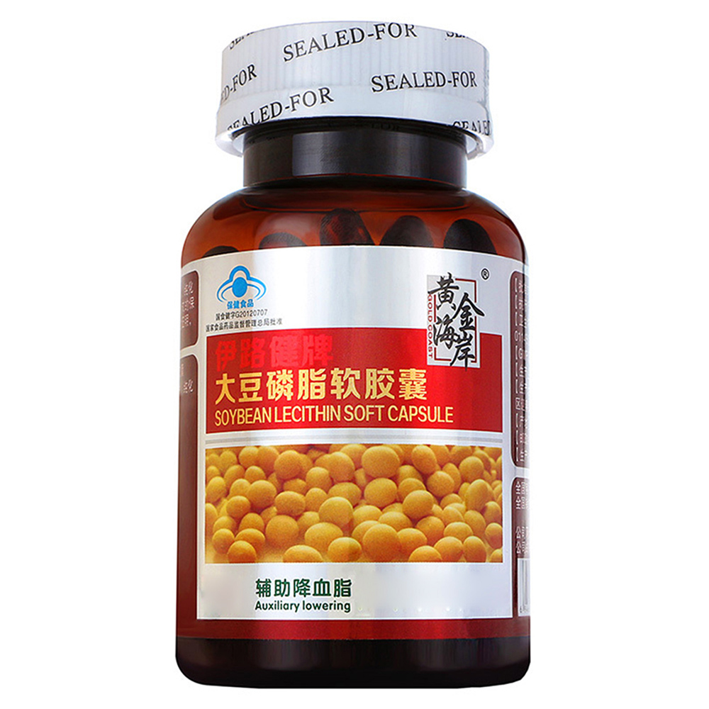 黄金海岸 大豆卵磷脂软胶囊 200粒