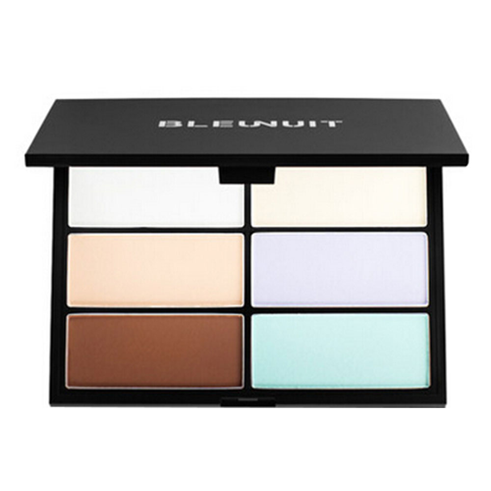 bleunuit深蓝彩妆 6色修容饼