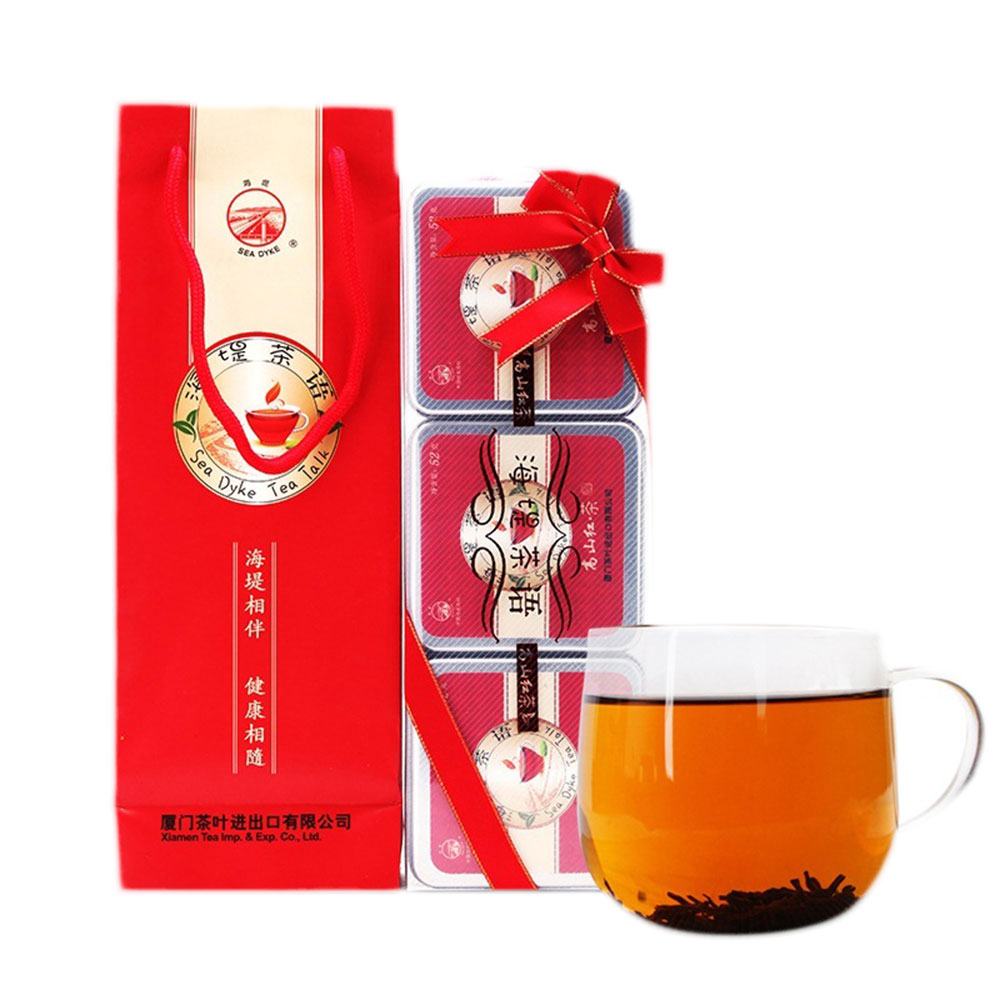 中粮中茶牌 高山红茶 海堤茶语(206克)