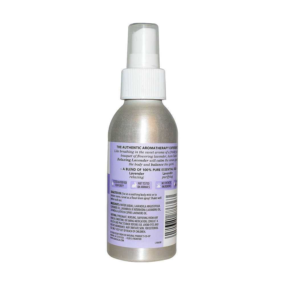 aura cacia aromatherapy mist lavender(90ml)