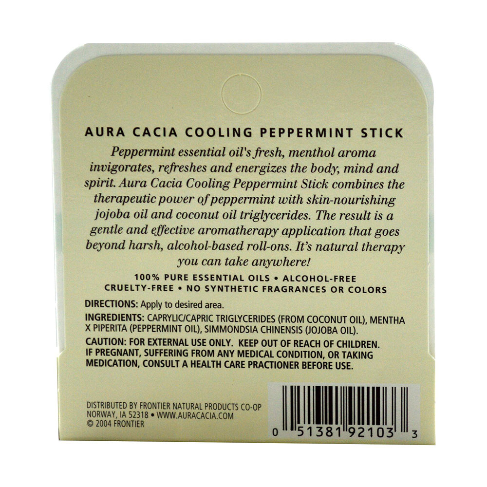 aura cacia cooling peppermint stick(10ml)