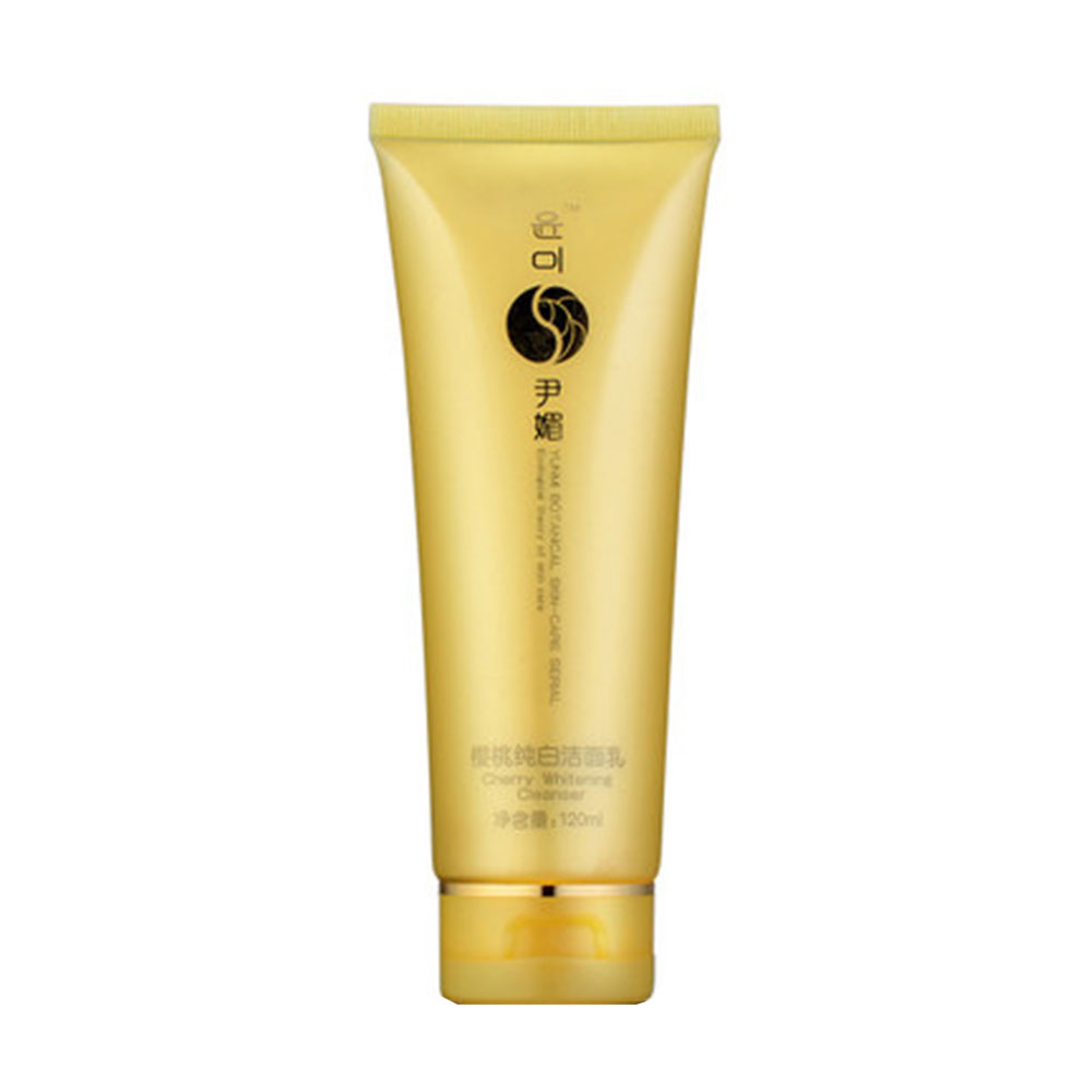 尹媚 樱桃纯白洁面乳温和洁净肌肤,彻底清除油垢于残