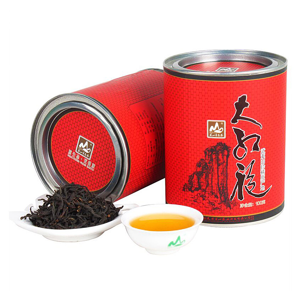 com【特價武夷山大紅袍茶葉正品 巖茶烏龍茶養胃手工茶 特級茶葉】