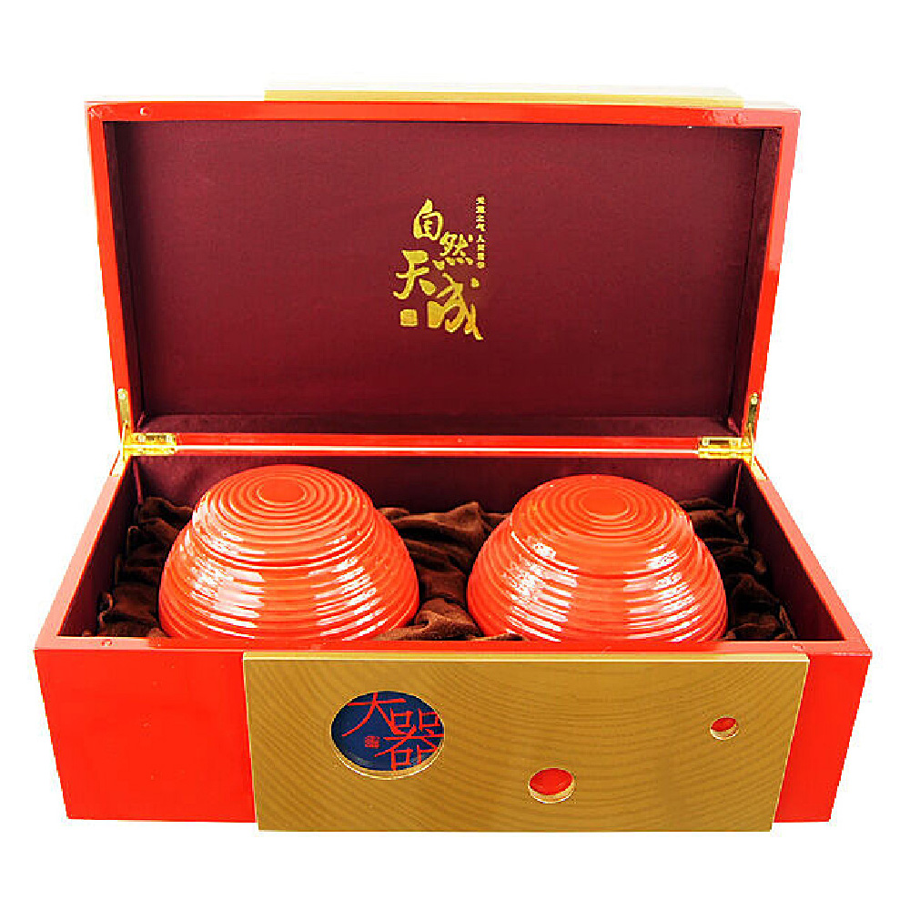 风雅苑 自然天成礼盒装金骏眉(红金色)