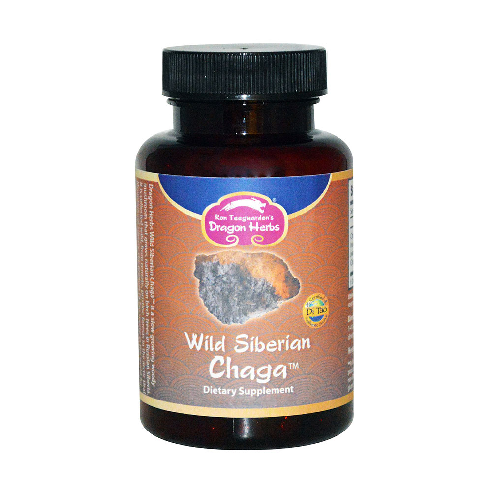 dragon herbs 野生西伯利亚白桦茸胶囊(60粒)
