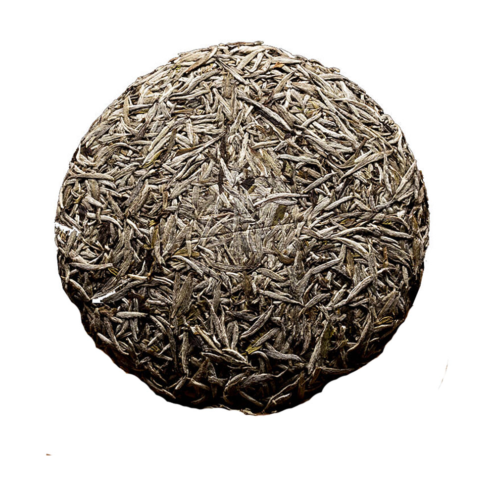 倾城香 白毫银针 老白茶饼(2010年份)