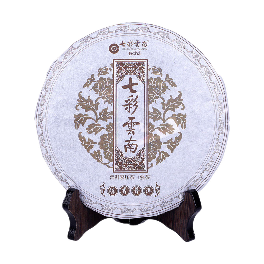 七彩云南 紧压茶(熟茶) 普洱
