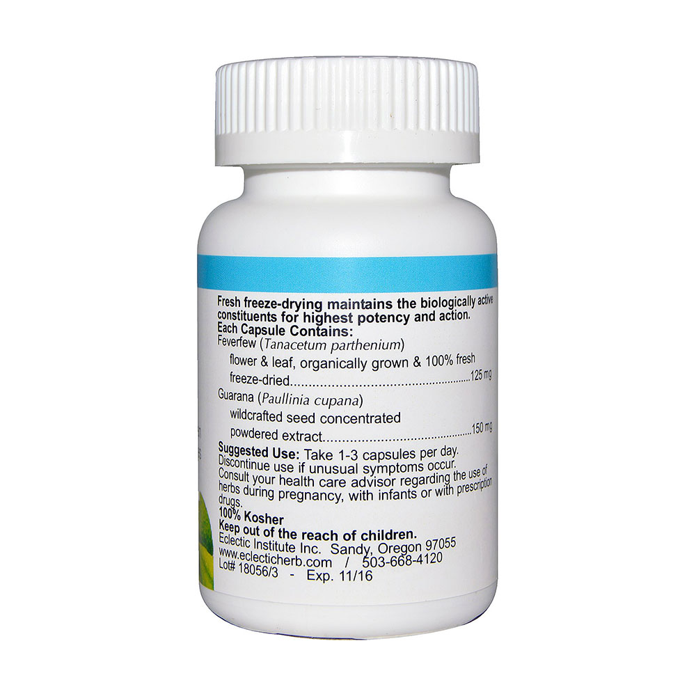 eclectic institute 小白菊瓜拉纳素食胶囊(120粒)