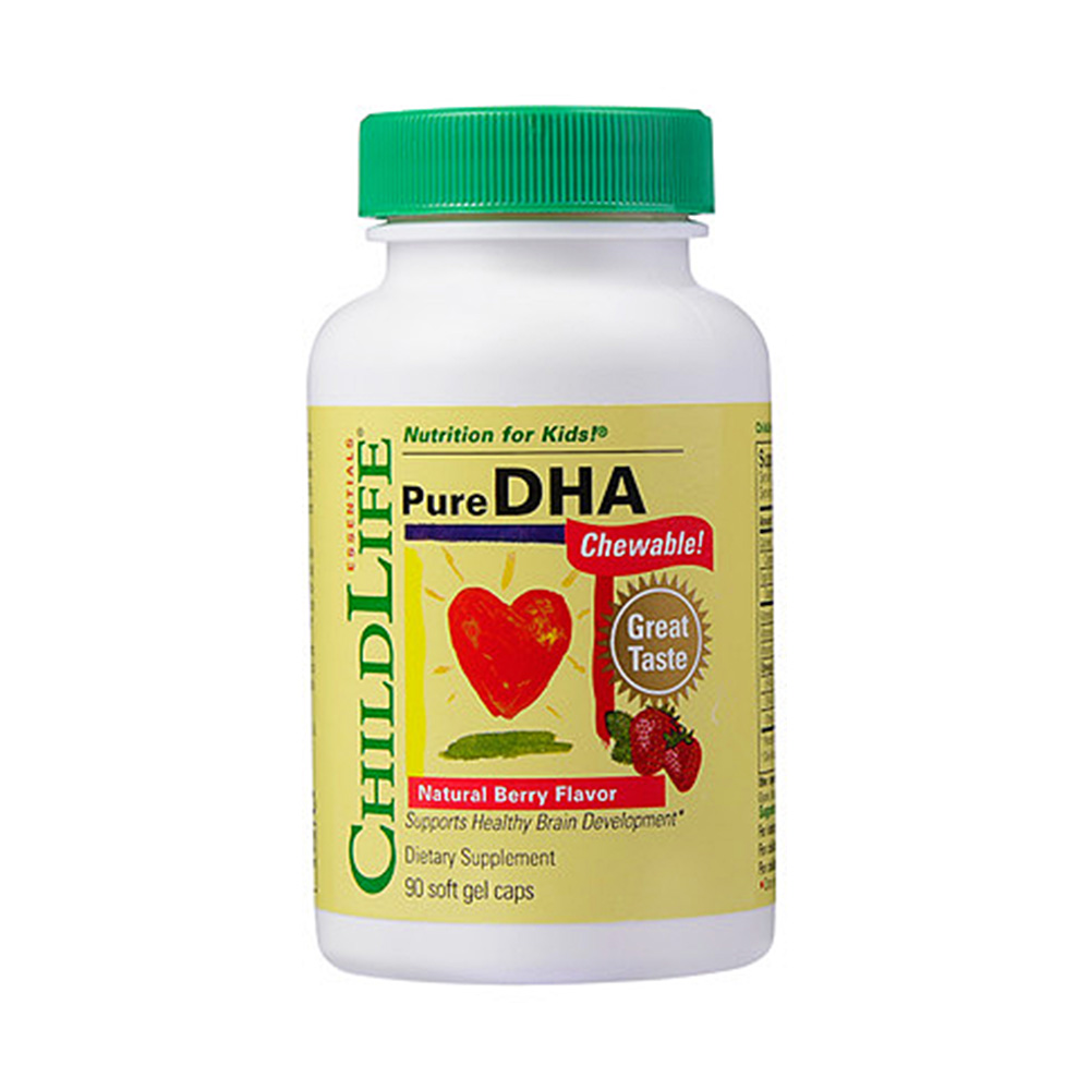 美国 童年时光 childlife婴幼儿童宝宝鱼油dha软胶囊