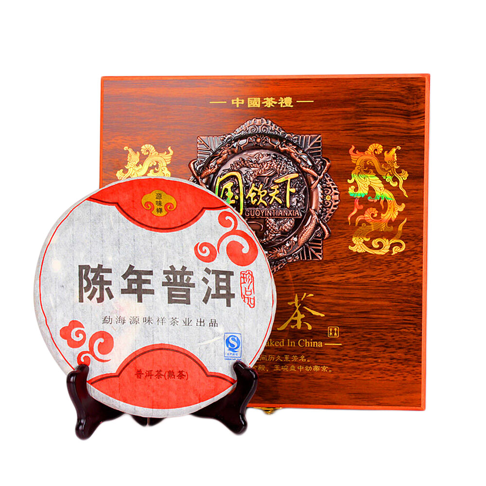 汤臣九鼎 陈年普洱 云南普洱茶(熟茶)