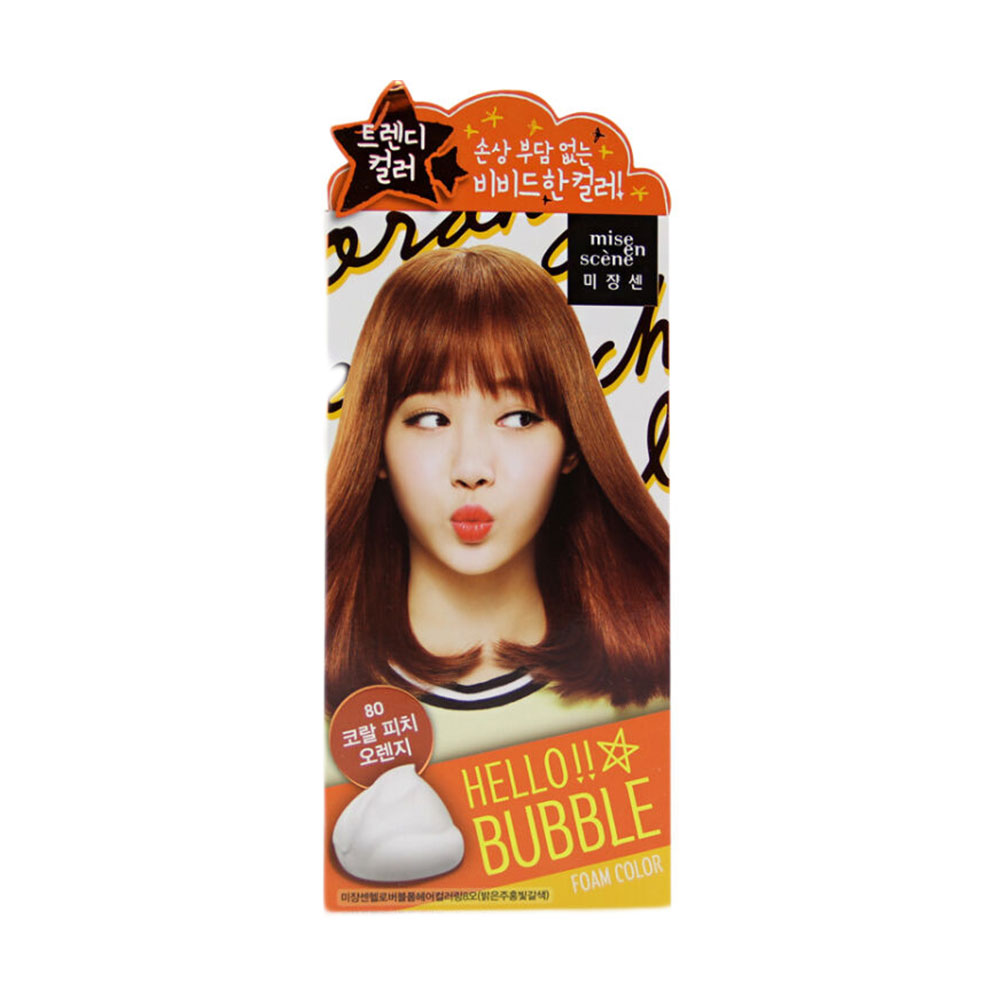 amore 美妆仙 泡沫染发膏(彩色80 杏橘色)