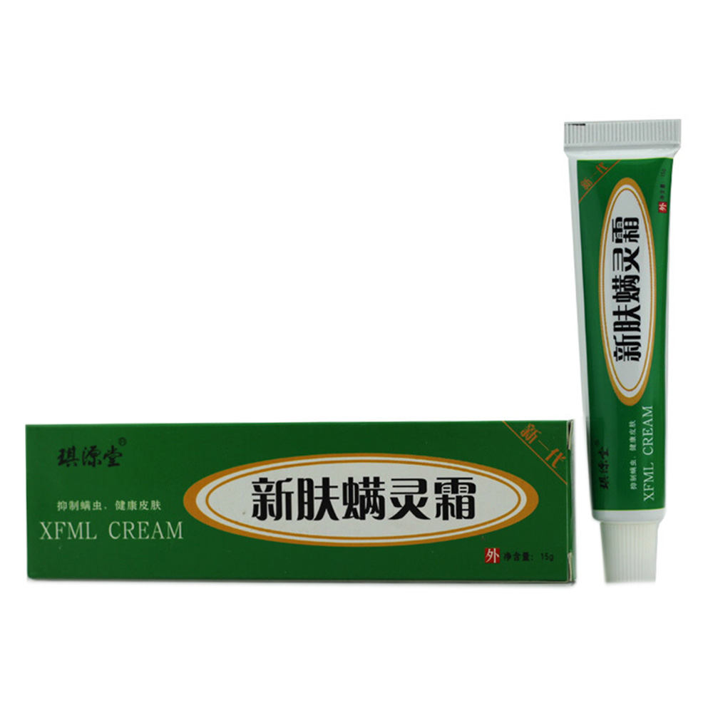 琪源堂 新肤螨灵霜 绿色包装