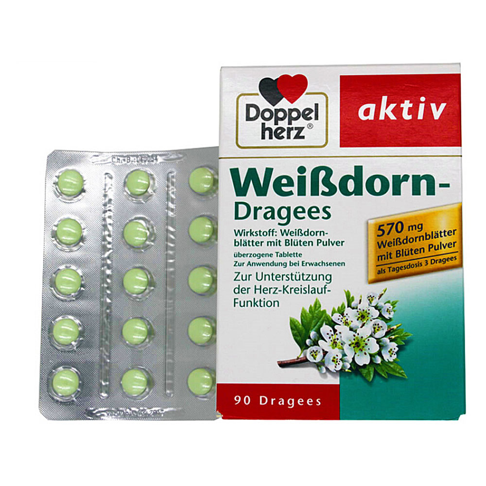 doppelherz 山楂花提取物胶囊