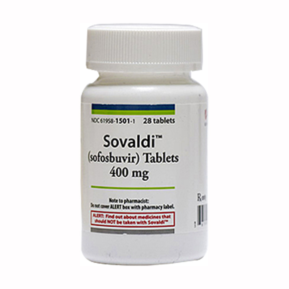 Sovaldi是一种丙型肝炎病毒(HCV)核苷酸类似物NS5B聚合酶抑制剂适用为的治疗慢性丙型肝炎(CHC)感染作为抗病毒联合治疗方案的组分。 
● 在有HCV基因1，2，3或4型感染受试者中已确定Sovaldi疗效，包括那些有肝细胞癌符合米兰[Milan]标准(等待肝移植)和有HCV/HIV-1共-感染受试者。
当开始用Sovaldi治疗应考虑以下几点：
● 为CHC治疗建议不用Sovaldi单药治疗。
● 治疗方案和时间依赖于病毒基因型和患者群两方面。 
● 根据基线宿主和病毒因子治疗反应变化。 1