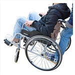康扬(KARMA)铝合金折叠轮椅车SM-150.2