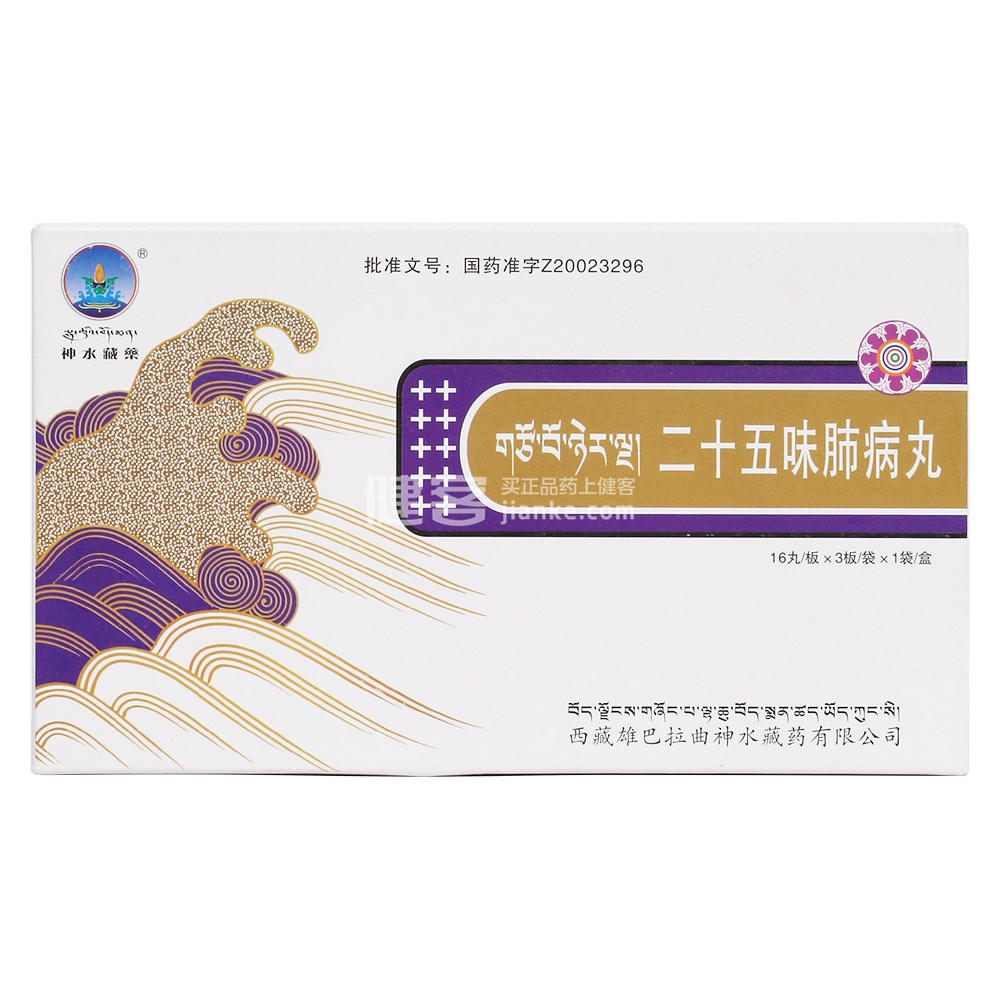 二十五味肺病丸(神水藏药)