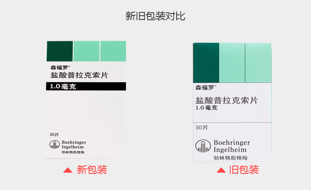盐酸普拉克索片(森福罗)