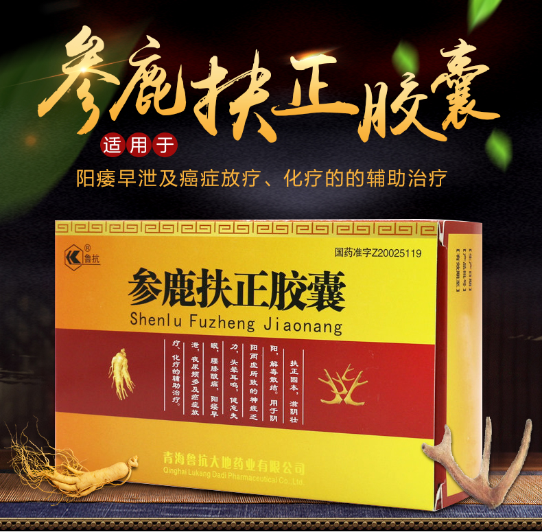 主要成分 人參,鹿角膠,熟地黃,枸杞子,肉蓯蓉,巴戟天,胡蘆巴,茯苓